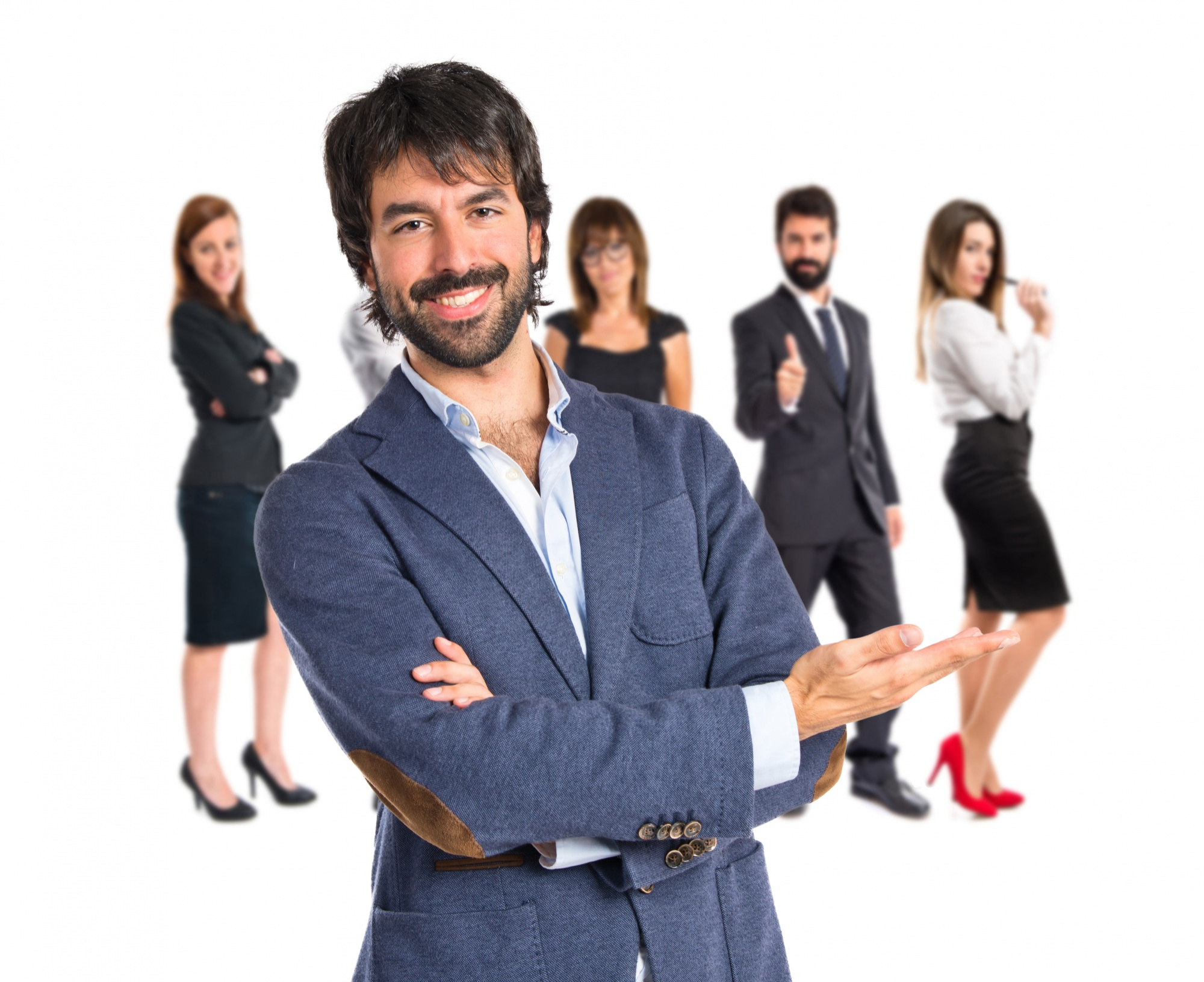 Professional business setting